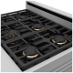 Thor Kitchen 36 inch Stainless Steel Gas Range (XRG36E)