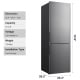 TruArctic TRBM1224SV Bottom Freezer Refrigerator