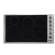 Viking 36 inch Stainless Steel Electric Cooktop (VECU53616BSB)