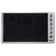 Viking 36 inch Stainless Steel Electric Cooktop (VECU53616BSB)