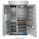 KitchenAid 48 inch 29.4 cu. ft. Stainless Steel Built In Refrigerator (KBSD708MSS)