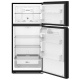 Whirlpool WRTX3314TB 28 inch 14.3 cu. ft. Top Freezer Refrigerator