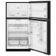 Whirlpool 33 inch 21.3 cu. ft. Black Top Freezer Refrigerator (WRTX7421TB)