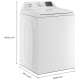 Whirlpool WTW4107SW 4.9 cu. ft. Top Load Washer