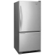 Whirlpool WRB119WFBM 30 inch 18.5 cu. ft. Refrigerator