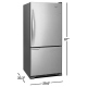 Whirlpool WRB119WFBM