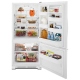 Whirlpool 30 inch 18.5 cu. ft. White Bottom Freezer Refrigerator (WRB119WFBW)