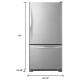 Whirlpool WRB322DMBM