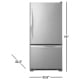 Whirlpool WRB322DMBM