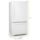 Whirlpool WRB329DFBW