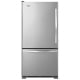 Whirlpool 30 inch 18.5 cu. ft. Bottom Freezer Refrigerator (WRB329LFBM)