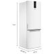 Whirlpool WRB533CZJW 24 inch 12.7 cu. ft. Bottom Freezer Refrigerator