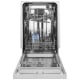 Whirlpool White Dishwasher (WDF518SAFW)
