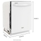 Whirlpool WDT740SALW
