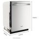 Whirlpool WDT740SALZ