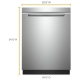 Whirlpool Dishwasher (WDTA50SAHZ)
