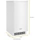 Whirlpool Refrigerator (WUI75X15HW)