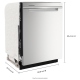 Lave-vaisselle Whirlpool WDPA70SAMZ