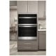 Whirlpool 30 inch Stainless Steel Microwave Wall Oven Combo (WOEC5030LZ)