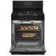 Whirlpool 30 inch Black Gas Range (WFG515S0JB)