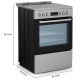 Whirlpool YUFE50M4SS 24 inch Electric Range