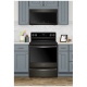 Whirlpool 30 inch Black Stainless Steel Electric Range (YWFE975H0HV)