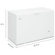 Whirlpool WZC5216LW 16 cu. ft. Convertible Fridge/Freezer Freezer