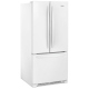 Whirlpool 33 inch 22 cu. ft. White French Door Refrigerator (WRF532SMHW)