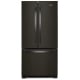 Whirlpool 33 inch 22 cu. ft. Black Stainless Steel French Door Refrigerator (WRF532SNHV)
