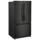 Whirlpool 36 inch 25.2 cu. ft. Black French Door Refrigerator (WRF535SWHB)
