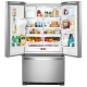 Whirlpool 36 inch 19.72 cu. ft. Stainless Steel French Door Refrigerator (WRF550CDHZ)