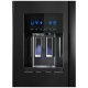 Whirlpool 36 inch 24.7 cu. ft. Black French Door Refrigerator (WRF555SDHB)