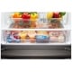 Whirlpool 30 inch 19.7 cu. ft. Black French Door Refrigerator (WRF560SEHB)