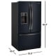 Whirlpool WRF757SDHV 36 inch 26.8 cu. ft. Refrigerator