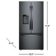 Whirlpool WRF954CIHV 36 inch 23.8 cu. ft. Refrigerator