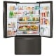 Whirlpool 36 inch 23.8 cu. ft. Black Stainless Steel French Door Refrigerator (WRF954CIHV)
