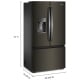 Réfrigérateur Whirlpool WRFC7036RV 36 pouce 23.4 pi. cu.