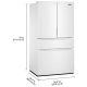 Whirlpool WRMF3336SW