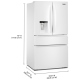 Whirlpool WRMF3636SW