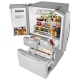 Whirlpool 25.8 cu. ft. Stainless Steel French Door Refrigerator (WRV996FDEM)