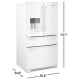 Whirlpool 36 inch 24.5 cu. ft. Refrigerator (WRX735SDHW)