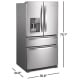 Whirlpool WRX735SDHZ 36 inch 24.5 cu. ft. French Door Refrigerator