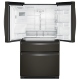 Whirlpool 36 inch 26.2 cu. ft. Black Stainless Steel French Door Refrigerator (WRX986SIHV)