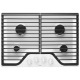 Surface de cuisson au gaz Blanc Whirlpool (WCG51US0DW)