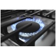 Surface de cuisson au gaz Inox Whirlpool (WCG55US0HS)