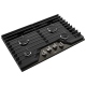 Whirlpool 30 inch Black Stainless Steel Gas Cooktop (WCG55US0HV)