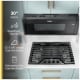 Whirlpool WCGK5030PB 30 inch Gas Cooktop