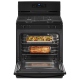 Cuisinière à Gaz Noir Whirlpool (WFG515S0MB)