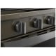 Cuisinière à Gaz Inox noir Whirlpool (WSGS7530RV)