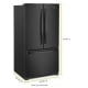 Whirlpool WRFC2036RB 36 inch 20 cu. ft. Refrigerator